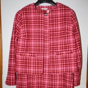 Pink tweed set - dress and blazer